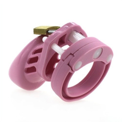 CockLock Cage de chasteté en silicone 7 x 3.3 cm Rose